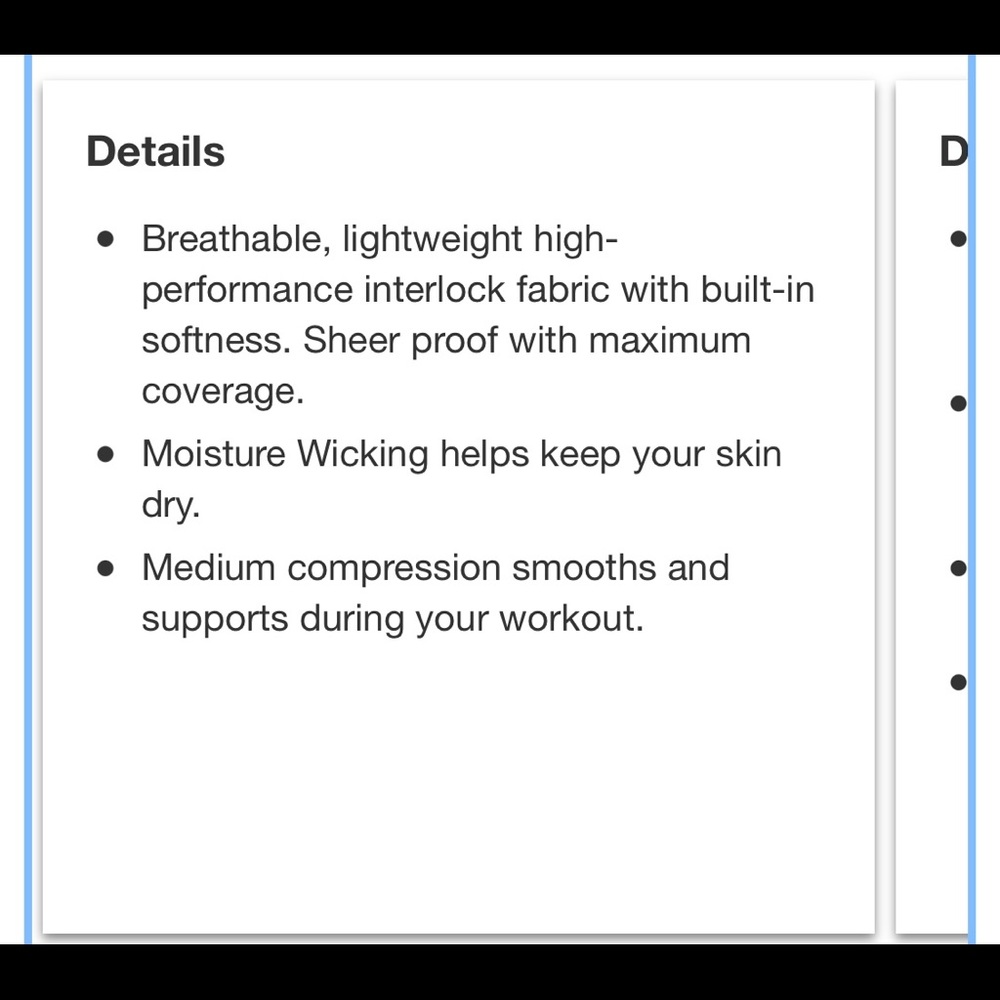 Gapfit Eclipse High Rise Crossover Full Length Le… - image 4